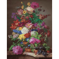 Hand Painted Classical Impressionist Flower Painting